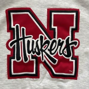 Vintage Russell Huskers Crewneck Sweater XL Made in USA